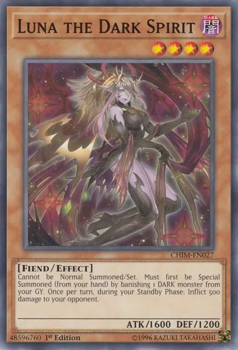 Luna the Dark Spirit - 1st Edition