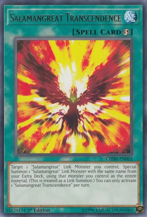 Salamangreat Transcendence - 1st Edition