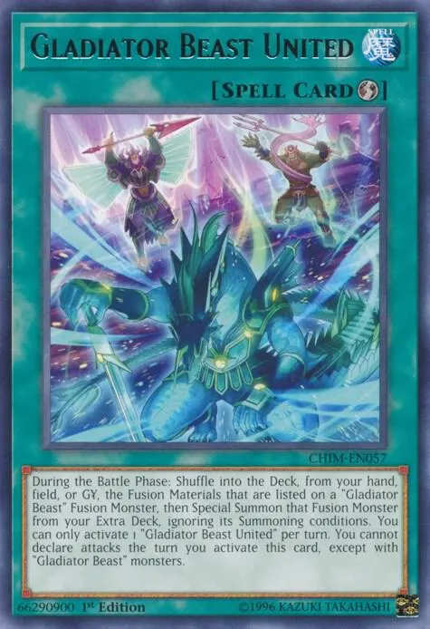 Gladiator Beast United - 1st Edition