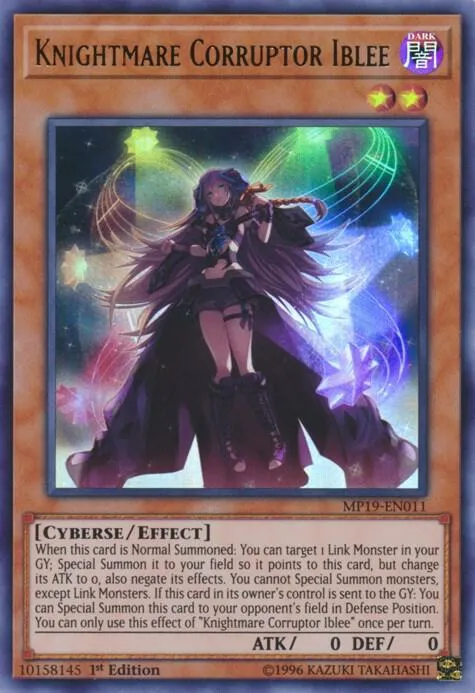 Knightmare Corruptor Iblee - 1st Edition
