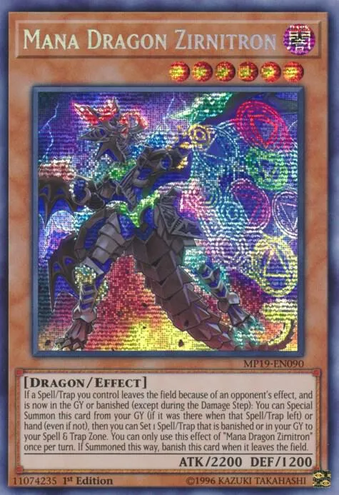 Mana Dragon Zirnitron - 1st Edition