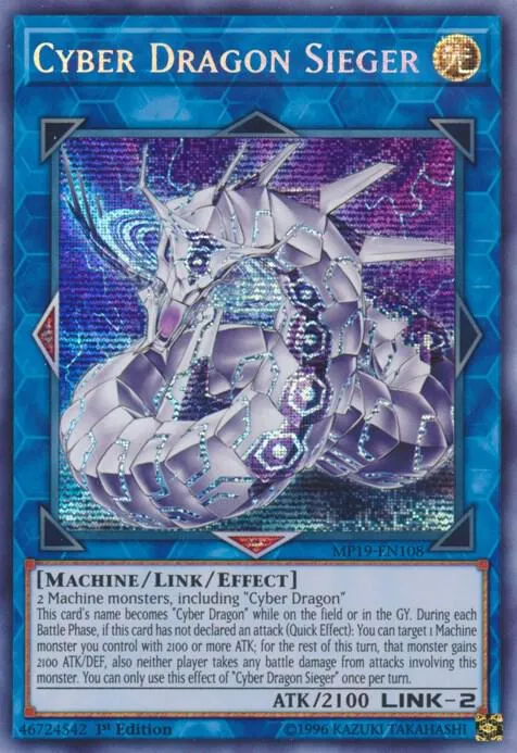 Cyber Dragon Sieger - 1st Edition