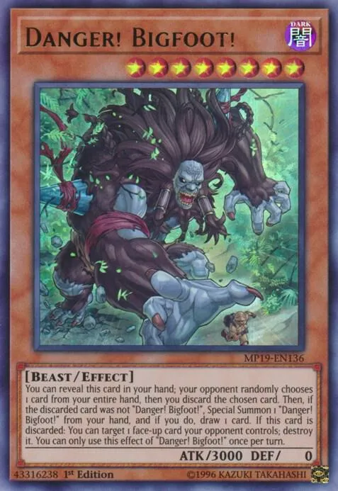 Danger! Bigfoot! - 1st Edition