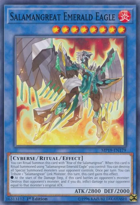 Salamangreat Emerald Eagle - 1st Edition