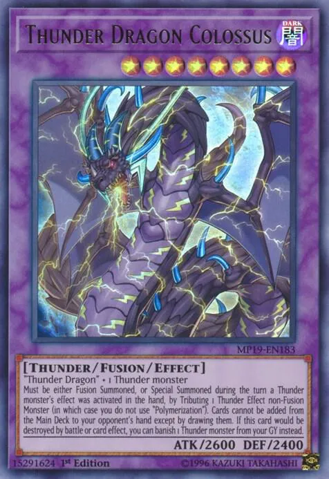Thunder Dragon Colossus - 1st Edition