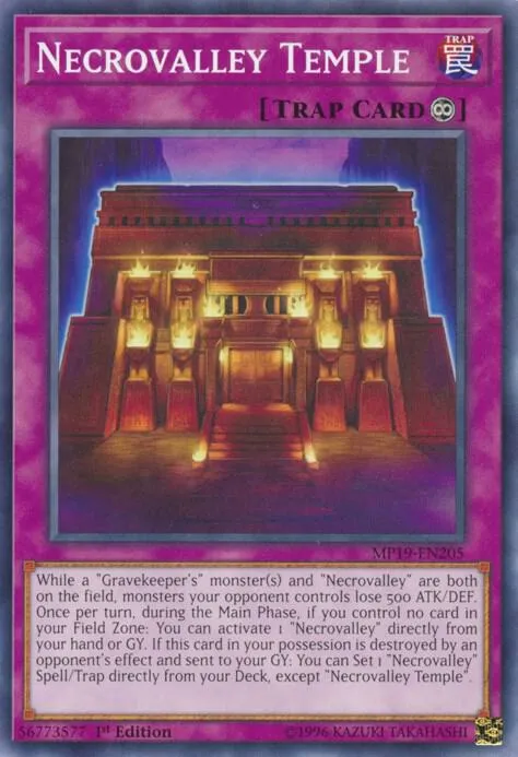 Necrovalley Temple - 1st Edition