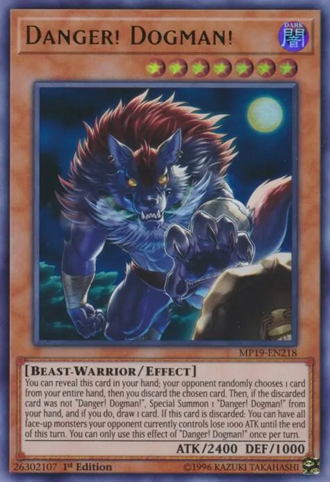 Danger! Dogman! - 1st Edition