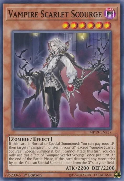 Vampire Scarlet Scourge - 1st Edition