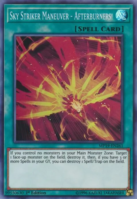 Sky Striker Maneuver - Afterburners! - Unlimited