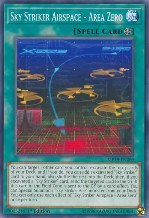 Sky Striker Airspace - Area Zero - 1st Edition