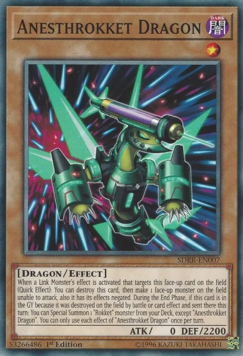 Anesthrokket Dragon