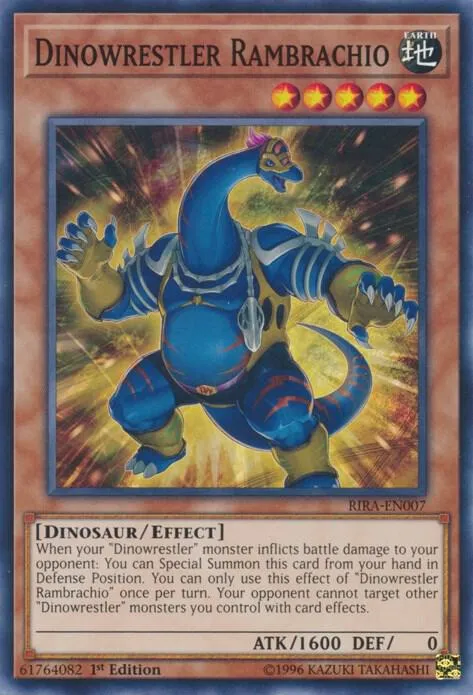 Dinowrestler Rambrachio - 1st Edition