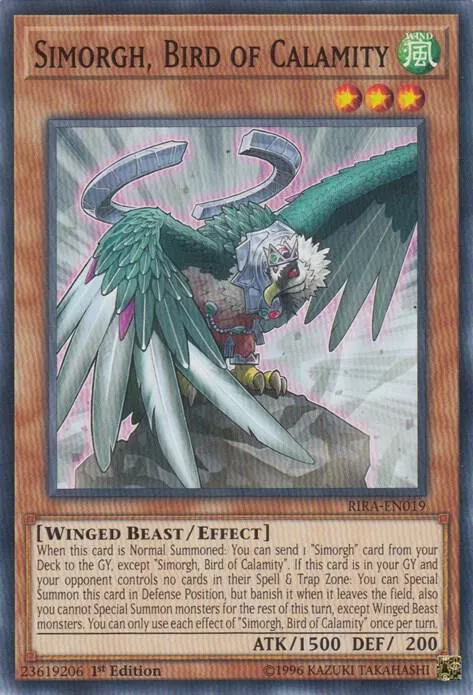 Simorgh, Bird of Calamity - Unlimited
