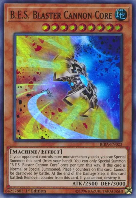 B.E.S. Blaster Cannon Core - 1st Edition