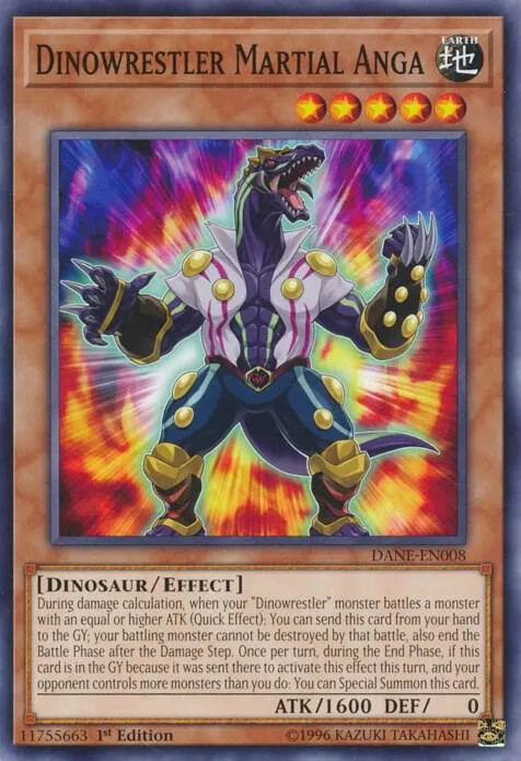 Dinowrestler Martial Anga - Unlimited