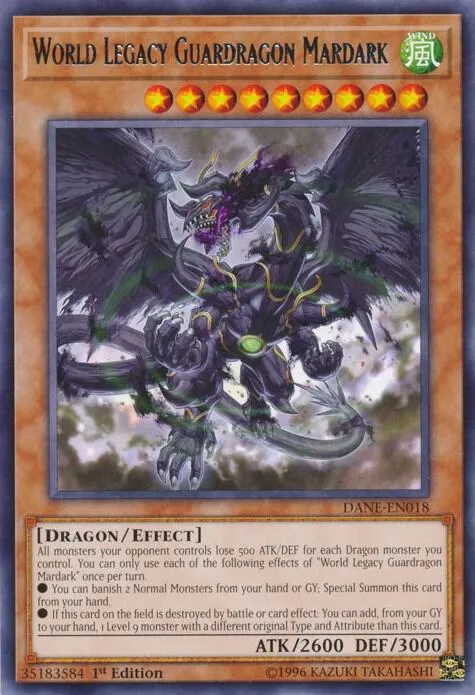 World Legacy Guardragon Mardark - Unlimited