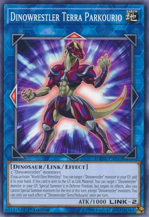Dinowrestler Terra Parkourio - 1st Edition