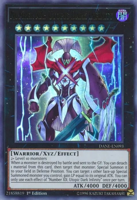 Number XX: Utopic Dark Infinity - 1st Edition