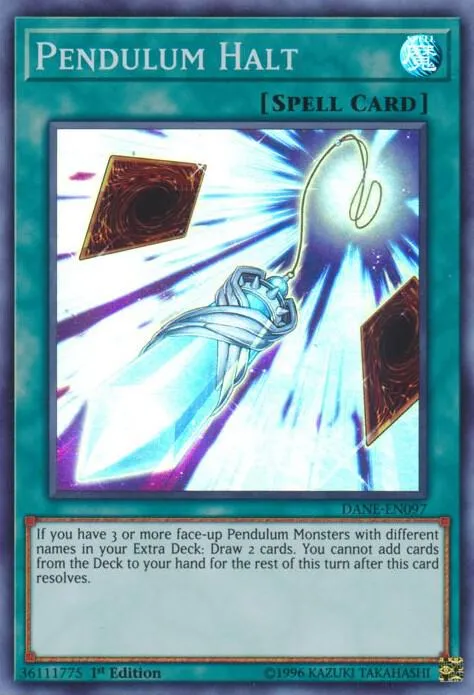 Pendulum Halt - 1st Edition