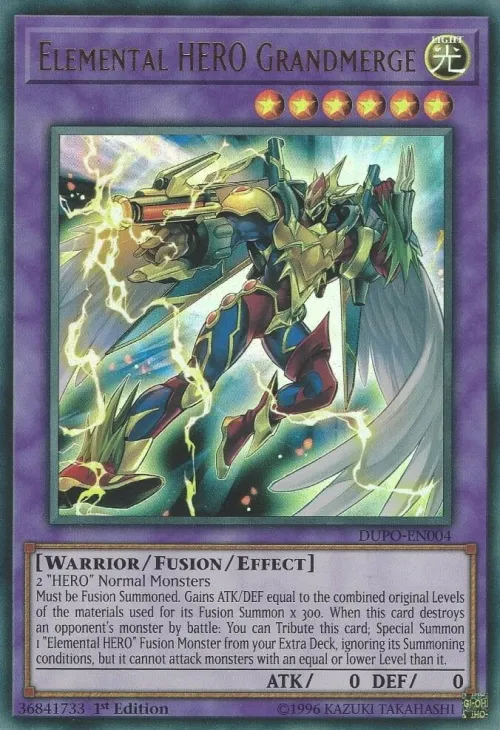 Elemental HERO Grandmerge - 1st Edition