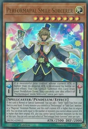 Performapal Smile Sorcerer - Unlimited