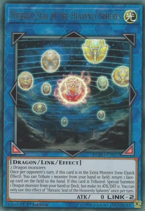 Hieratic Seal of the Heavenly Spheres - 1st Edition