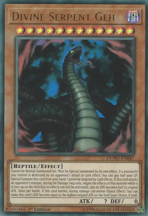 Divine Serpent Geh - Unlimited