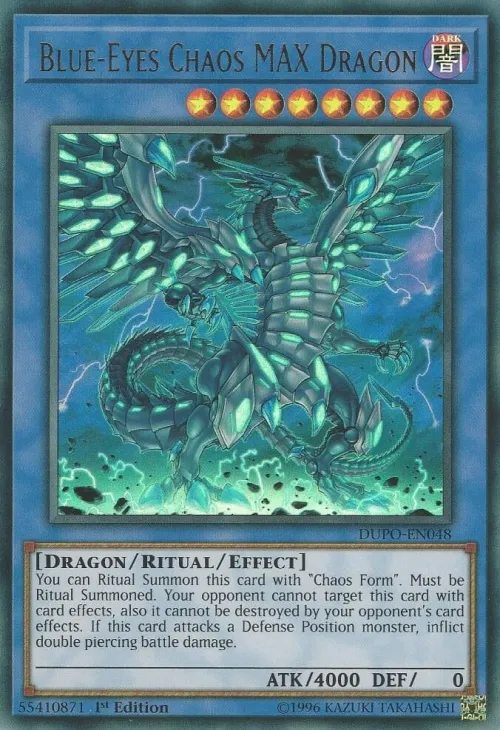Blue-Eyes Chaos MAX Dragon - Unlimited