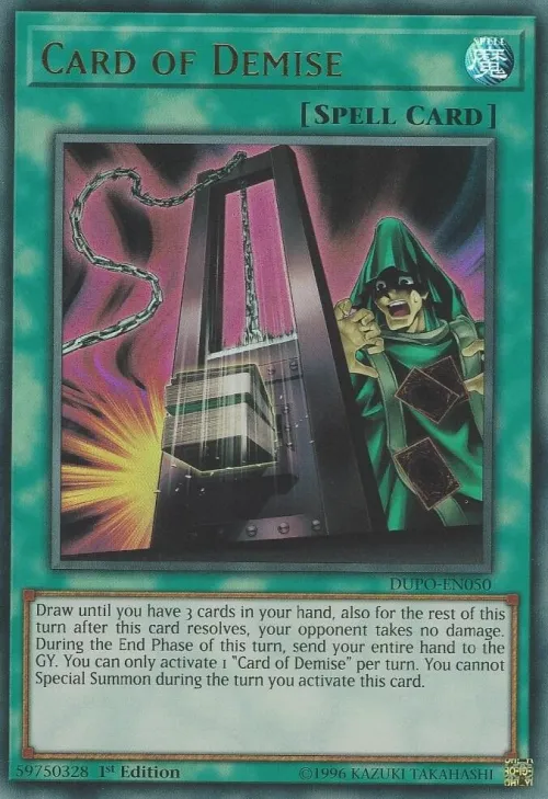 Card of Demise - 1st Edition