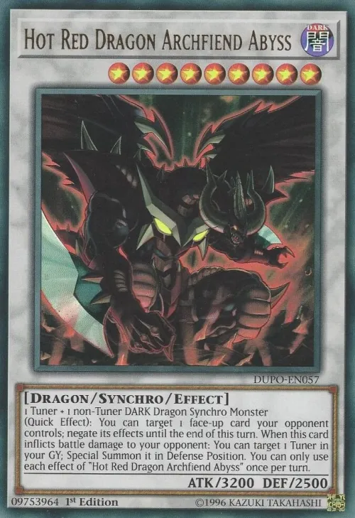 Hot Red Dragon Archfiend Abyss - Unlimited