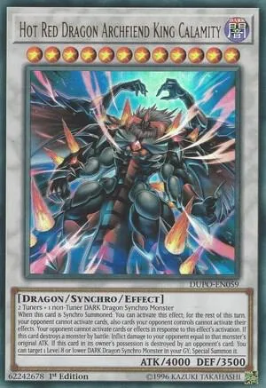 Hot Red Dragon Archfiend King Calamity - Unlimited