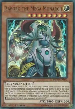 Zaborg the Mega Monarch - 1st Edition