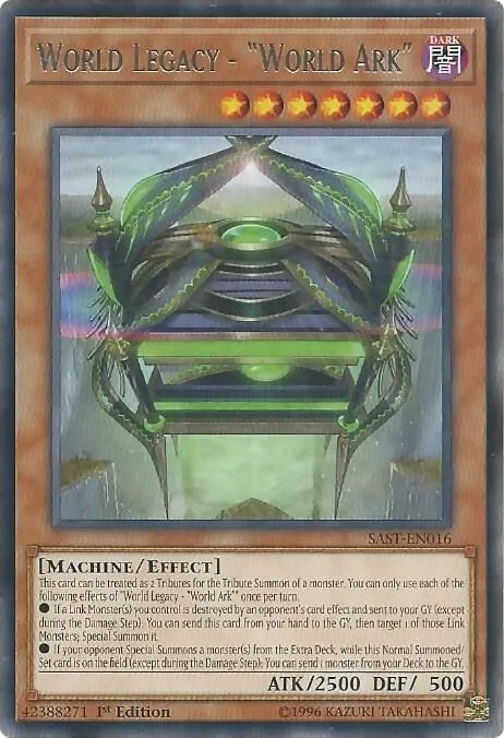 World Legacy - "World Ark" - 1st Edition