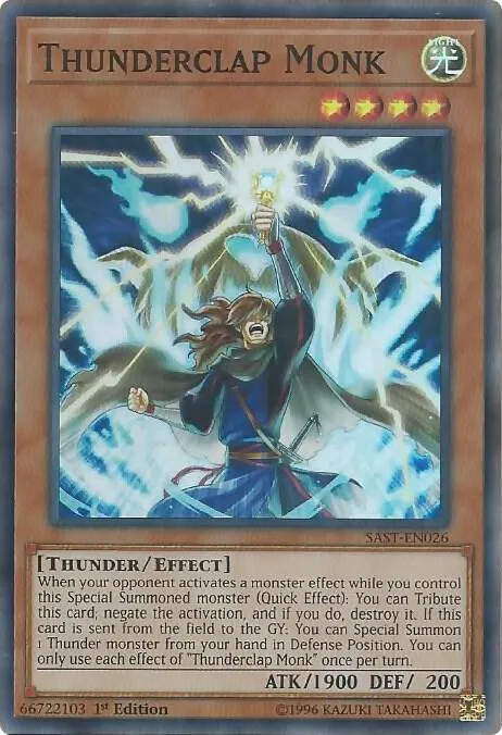 Thunderclap Monk - 1st Edition