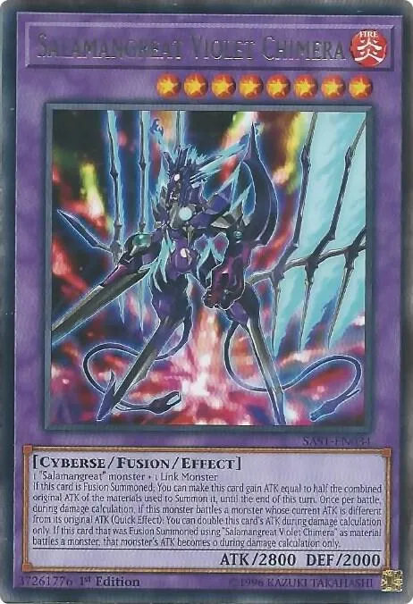 Salamangreat Violet Chimera - 1st Edition