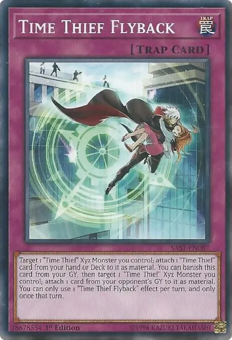 Time Thief Flyback - 1st Edition