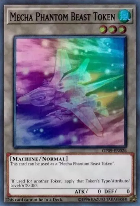 Token: Mecha Phantom Beast (C) - "Megaraptor" - C