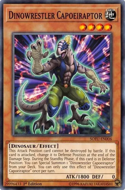 Dinowrestler Capoeiraptor - Unlimited
