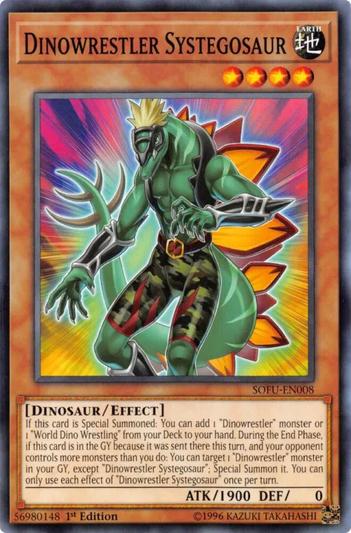 Dinowrestler Systegosaur - Unlimited