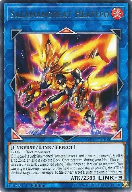 Salamangreat Heatleo - 1st Edition