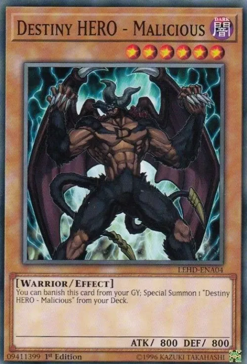 Destiny HERO - Malicious - 1st Edition