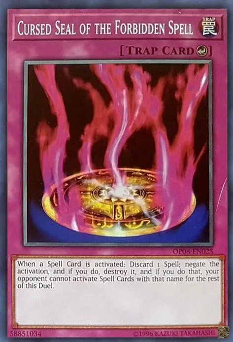 Cursed Seal of the Forbidden Spell