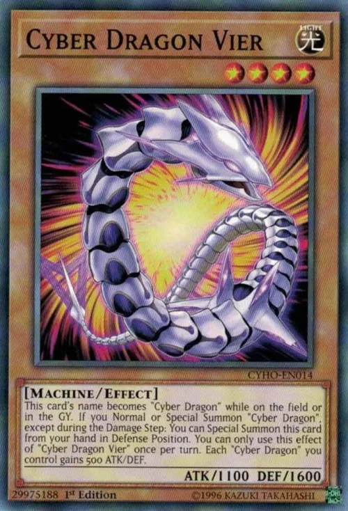 Cyber Dragon Vier - 1st Edition
