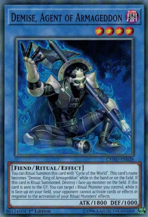 Demise, Agent of Armageddon - Unlimited