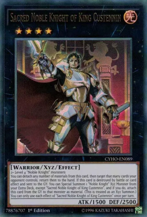 Sacred Noble Knight of King Custennin - 1st Edition