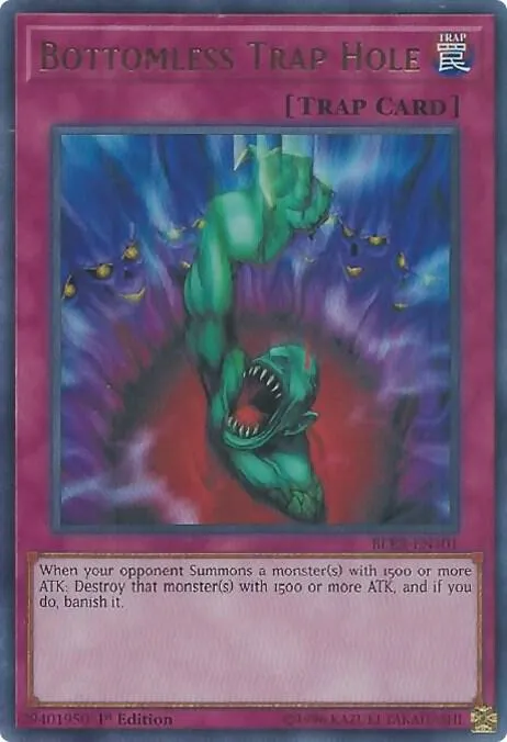 Bottomless Trap Hole