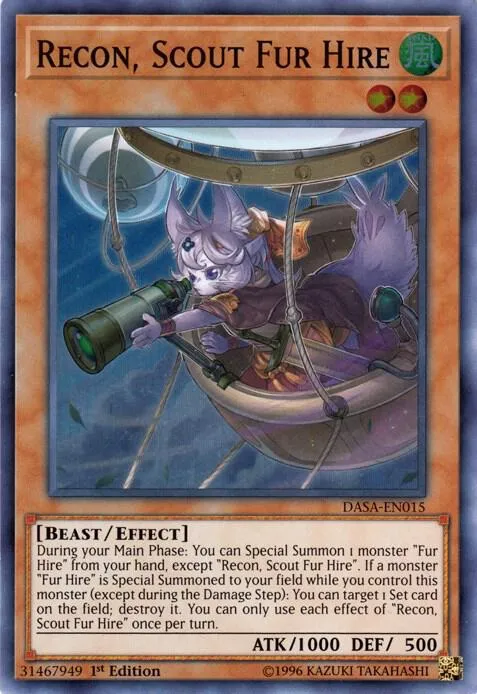 Recon, Scout Fur Hire - 1st Edition