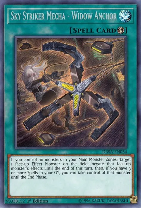 Sky Striker Mecha - Widow Anchor - 1st Edition
