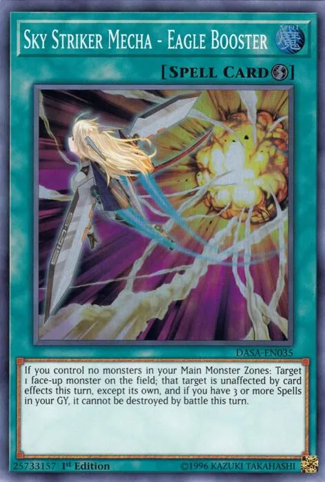 Sky Striker Mecha - Eagle Booster - Unlimited
