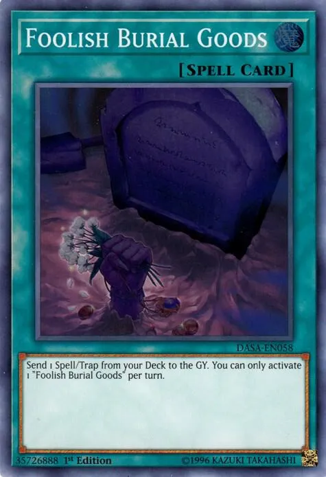 Foolish Burial Goods - Unlimited